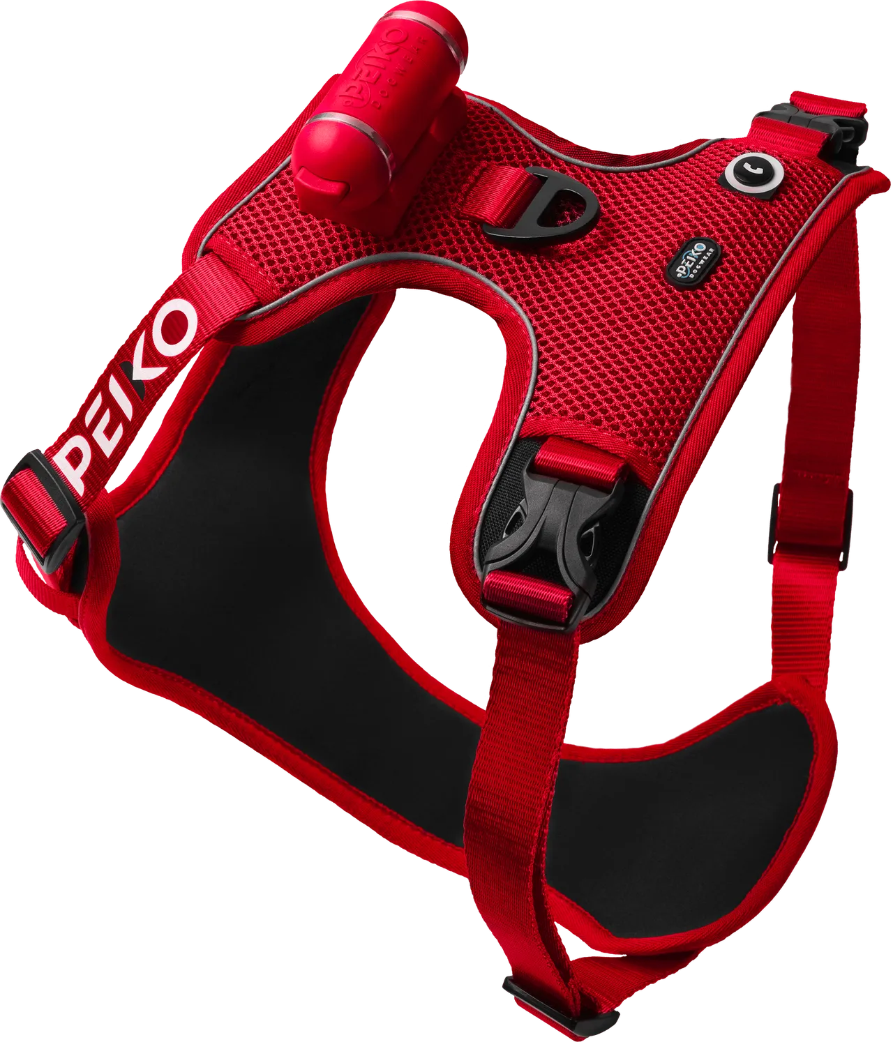 PEIKO® Quickleash™ Dogharness With Built-in Retractable Dog Leash